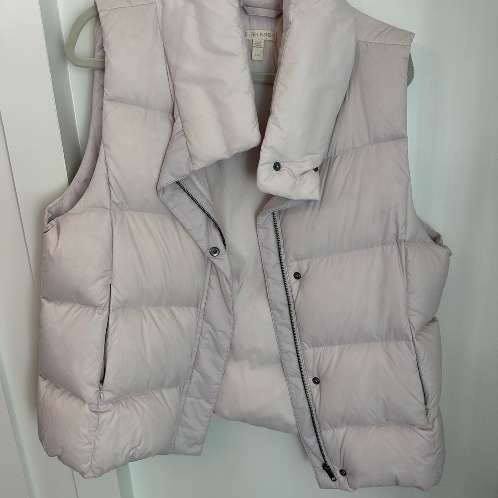 Eileen Fisher down vest